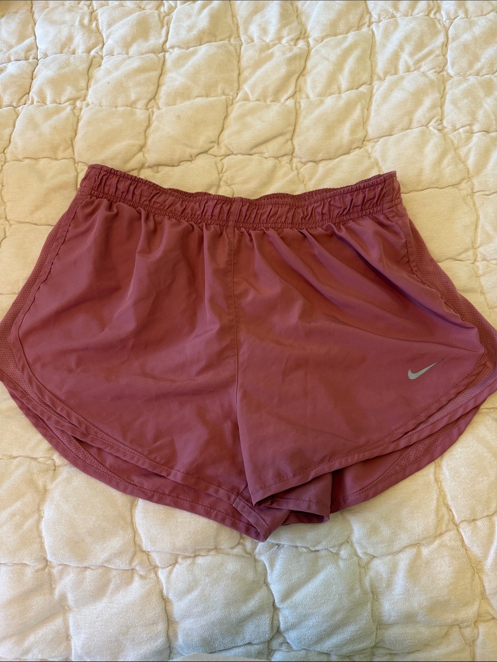 Nike Women's Dusty Rose Athletic Running Shorts